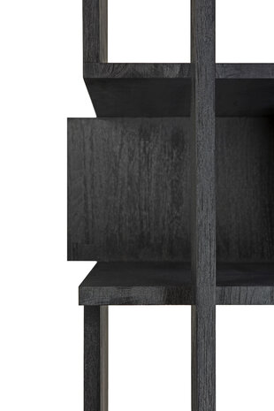Ethnicraft teak abstract black column