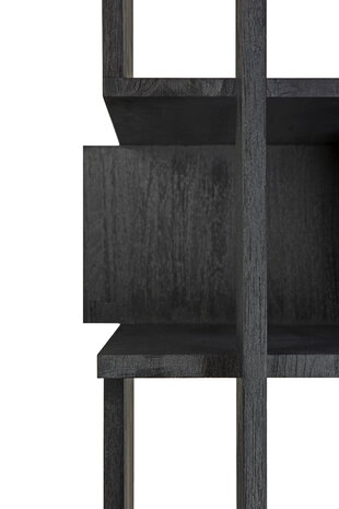 Ethnicraft teak abstract black column