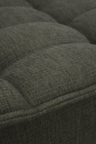 Ethnicraft N701 sofa - footstool- Moss