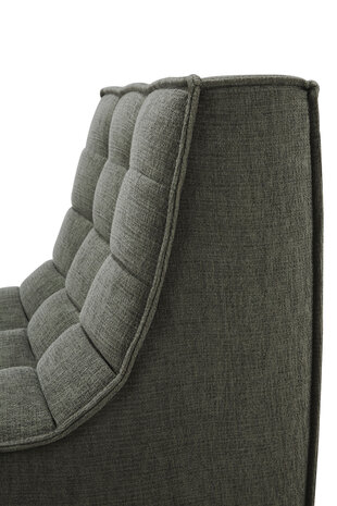 Ethnicraft N701 sofa - 1 seater Moss