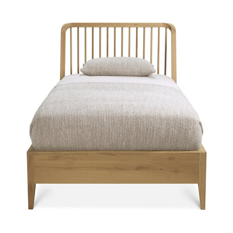 Ethnicraft oak Spindle bed 90-200 eenpersoons