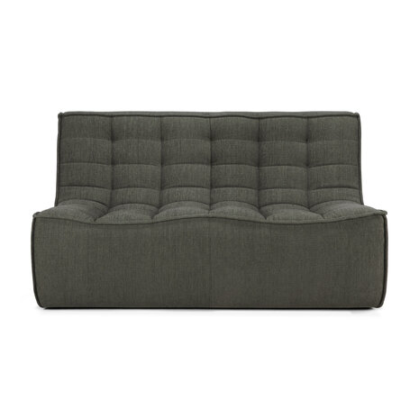 Ethnicraft N701 sofa - 2 seater Moss