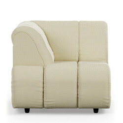 Hkliving Wave couch: Element Left High Arm, Corduroy Rib, Hay