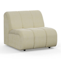 kliving Wave couch: Element Middle, Corduroy Rib, Hay