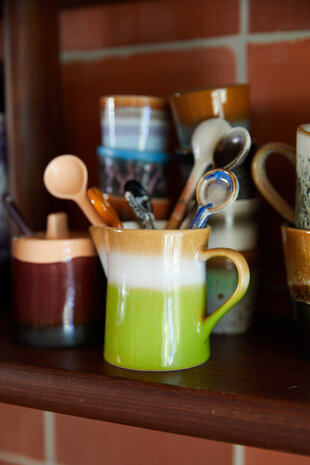 HKliving 70s ceramics: milk jug & sugar pot, forelandHKliving 70s ceramics: milk jug & sugar pot, foreland
