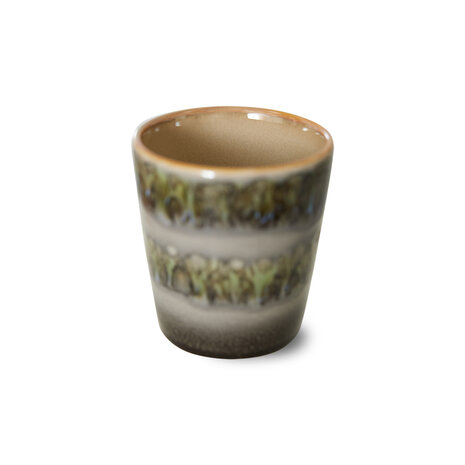 HKLIVING 70s ceramics: coffee mug, fern