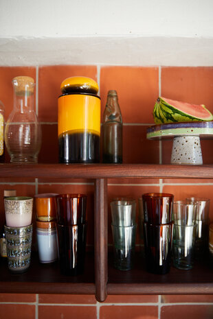HKliving 70s ceramics: storage jar, sunshine