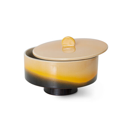 HKLIVING 70s ceramics: bonbon bowl, sunshine