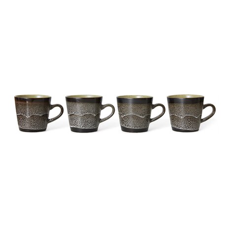 HKLIVING 70s ceramics americano mug, rock on