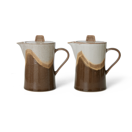HKLIVING 70s ceramics: tea pot, oasis
