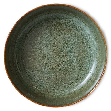 HKliving 70s ceramics: salad bowl, shore