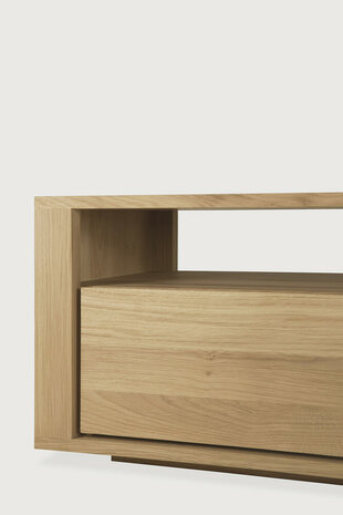 Ethnicraft Shadow TV-cupboard 2 drawers oak