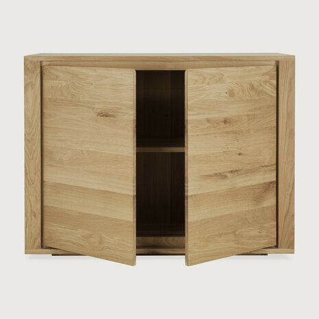 Ethnicraft oak Shadow sideboard Shadow 2 doors
