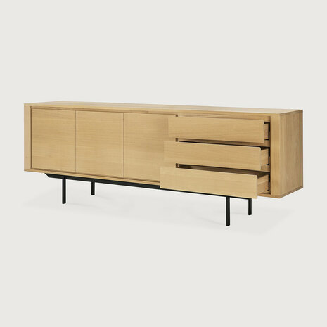 Ethnicraft Shadow sideboard 3 doors 3 drawers