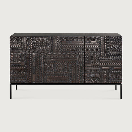 Ethnicraft teak Tabwa sideboard 3 doors