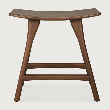 Ethnicraft Osso Stool Teak Brown