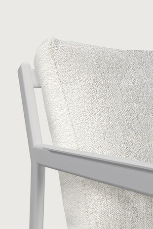 Ethnicraft Jack Outdoor Lounge Chair Aluminium Off White