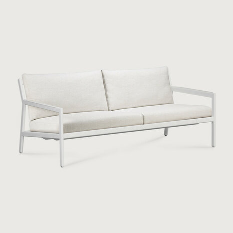 Ethnicraft Jack Outdoor Sofa 2-Seater Aluminium Off White