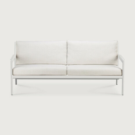 Ethnicraft Jack Outdoor Sofa 2-Seater Aluminium Off White