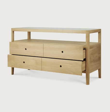 Ethnicraft oak Spindle Dresser