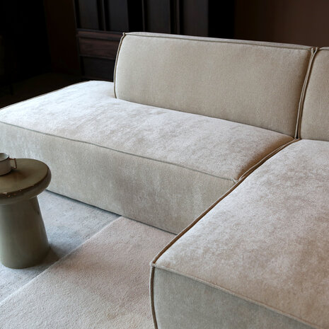 Pepp Interiors Enzo Bank Chaise Longue Rechts In Standaard Stof Melody 13