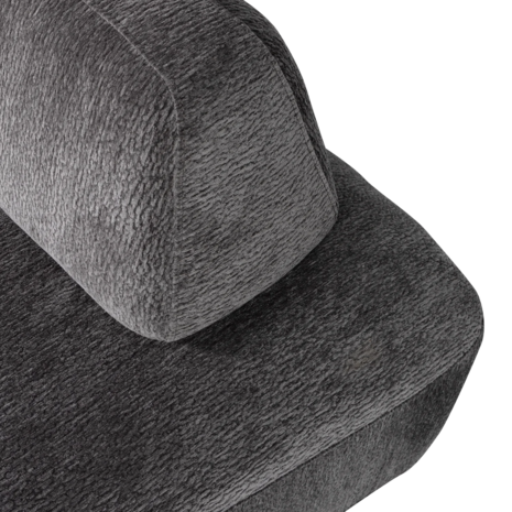 Woood Sterck Fauteuil Met Verplaatsbare Rugleuning Charcoal