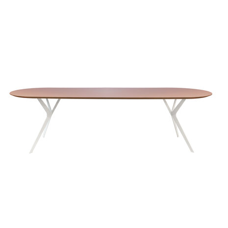NOGA design Zoë eetkamertafel plat ovaal HPL