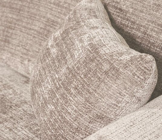 WOOOD Premium Cloud hoekbank Chenille Naturel Rechts