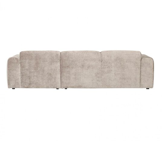 WOOOD Premium Cloud hoekbank Chenille Naturel Links
