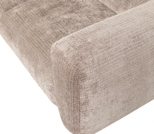 WOOOD Premium Cloud hoekbank Chenille Naturel Links