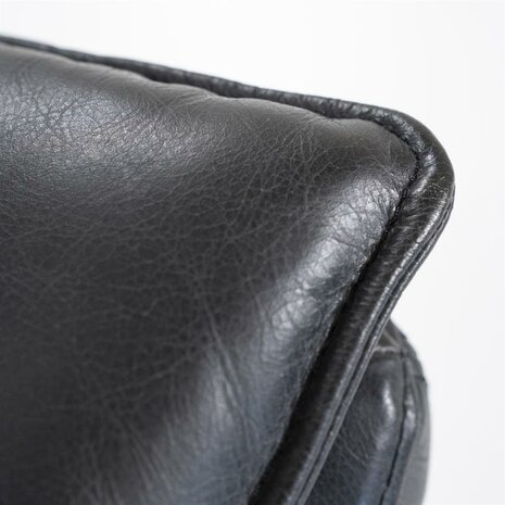 Eleonora Fauteuil Sven Zwart Boho Leder