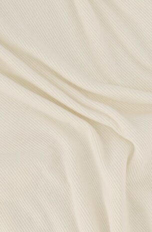 Zusss singlet ronde hals in rib off white