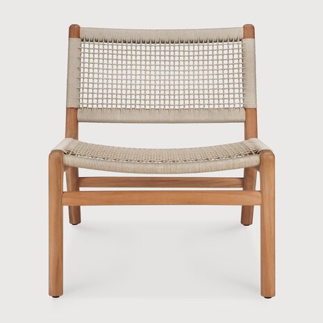 Ethnicraft Jack Woven outdoor loungestoel
