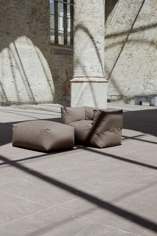 Bryck Chair 1 zits Smooth Collection Light Brown
