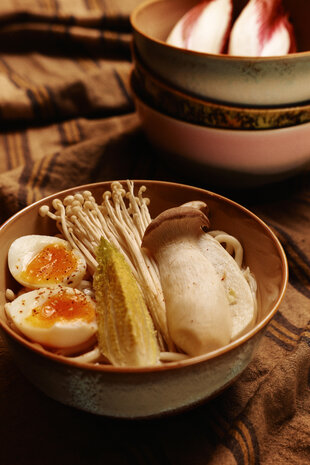 HKLIVING 70s ceramics ramen bowls, verge (set of 2)