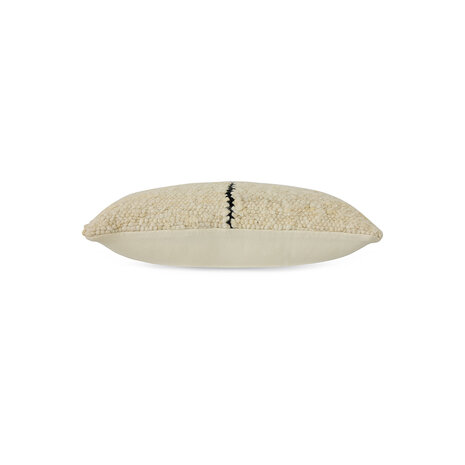 HKLIVING Natural wool striped cushion 50x30 cm 
