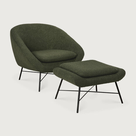 Ethnicraft Barrow Voetbank Pine Green