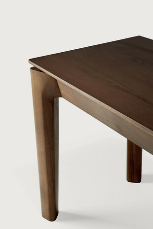 Ethnicraft Bok Bench Varnished Teak Brown 166cm