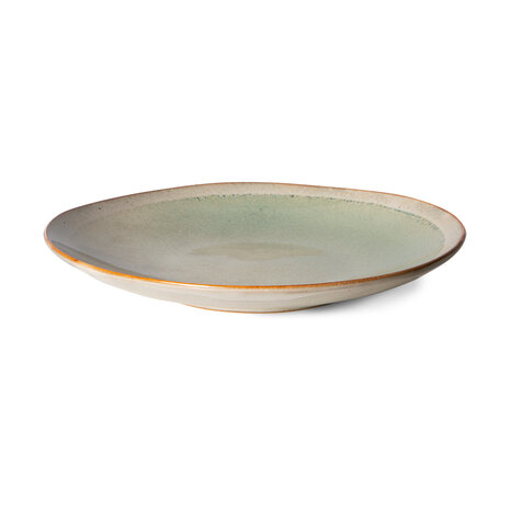 HKLIVING 70s ceramics: side plates mist, set of 2