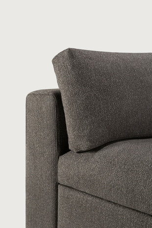 Ethnicraft Mellow Modular Sofa Granite Eco Fabric 90 Graden Hoek 