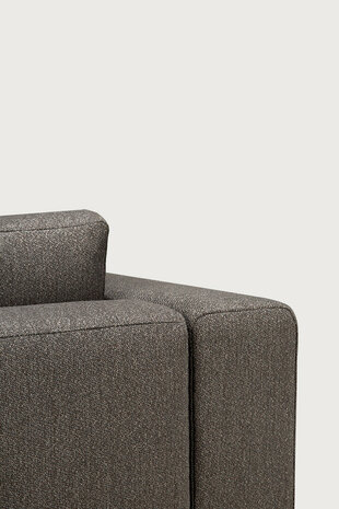 Ethnicraft Mellow Modular Sofa Granite Eco Fabric Seater R