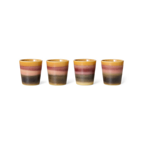 HKLIVING 70s ceramics: coffee mug sunset