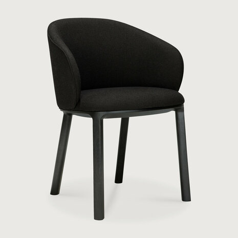 Ethnicraft Unda Stoel Charcoal