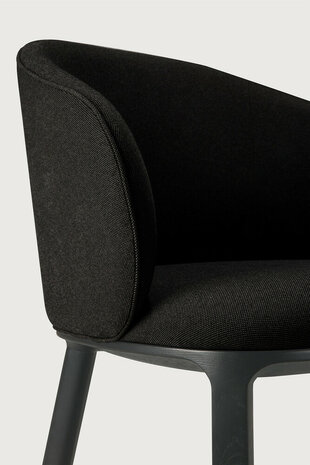 Ethnicraft Unda Stoel Charcoal