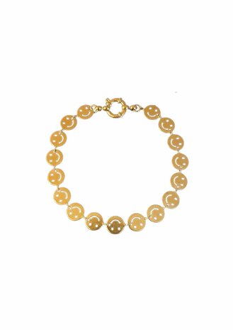 Bonnie Studios Smiley gold bracelet
