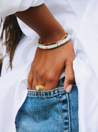 Bonnie Studios Noah light blue bracelet