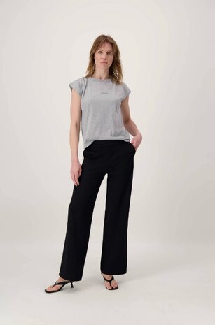 Zusss scuba stretch broek recht model