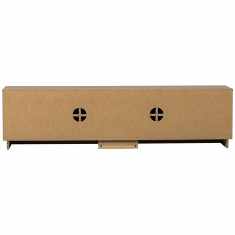WOOOD Zuma tv meubel 200cm eiken transparant