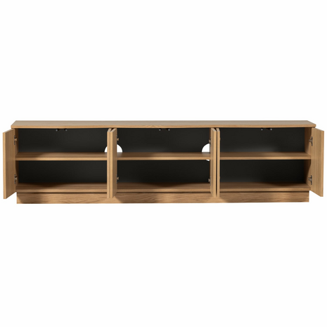 WOOOD Zuma tv meubel 200cm eiken transparant