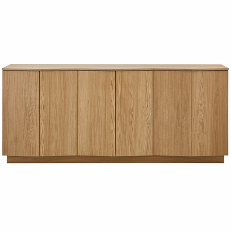 WOOOD Zuma dressoir eiken 200cm eiken transparant